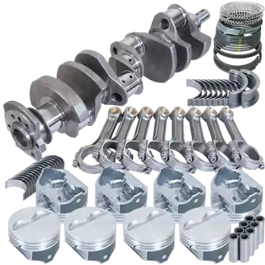 Big Sale Eagle Chevy 350 2Pc 3.750in Crank 5.700in I-Beam Rod -5cc Flat Top 4.060in Pistons Balanced Assembly - B15455E060