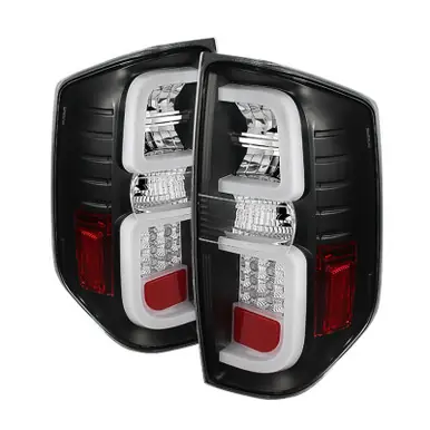 Spyder Toyota Tundra 2014-2016 Light Bar LED Tail Lights Black ALT-YD-TTU14-LED-BK - 5080196 Exclusive