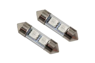Diode Dynamics 31mm SMF2 LED Bulb - Green (Pair) - DD0068P Original