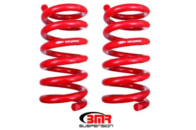 Editor’s Pick BMR 15-17 S550 Mustang Rear Handling Version Lowering Springs - Red - SP085R