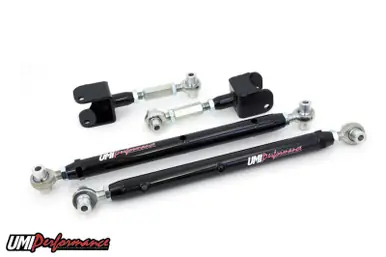 Secure Checkout UMI Performance 78-88 GM G-Body Double Adjustable Upper & Lower Rear Control Arms Kit - 302717-B
