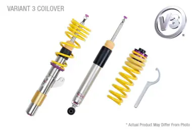 KW Coilover Kit V3 Maserati Ghibli (M156) with Skyhook suspension 2WD w EDC - 35243011 Luxury