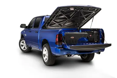 UnderCover 19-20 Chevy Silverado 1500 Drivers Side Swing Case - Black Smooth - SC104D Hassle-Free Returns