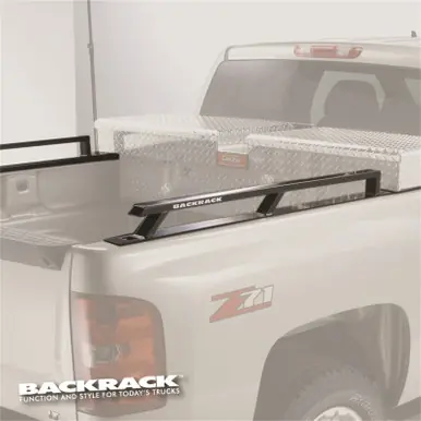 High Quality BackRack 2019 Silverado/Sierra 6.5ft Bed Siderails - Toolbox 21in - 65522TB