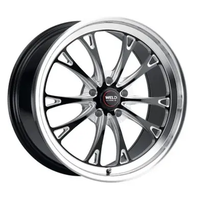 Weld Belmont Beadlock 17x10 / 5x114.3 BP / ET25 BS6.50 Gloss Black MIL - S90870067P25 Instant Buy