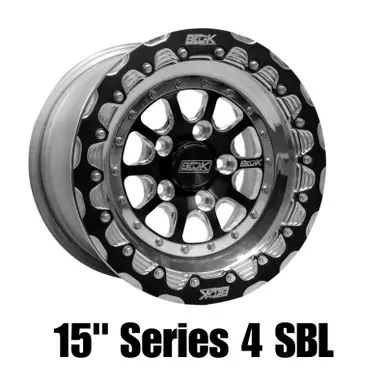 Last Chance Belak 15x9 / 6in BS / 5x114.3 BP / High Pad / Series 4 Wheel - Non-Beadlock - 15095114S46BS-NBL