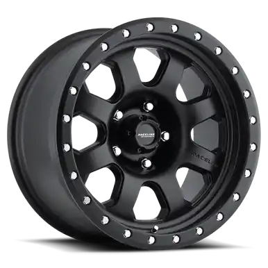Raceline 928B Monster 17x9in / 8x170 BP / -12mm Offset / 130.81mm Bore - Satin Black Wheel - 928B-79081-12 Brand New