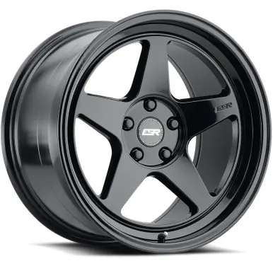 Time-Limited ESR Wheels CR5 18x8.5 / 5x100 BP +30 Gloss Black