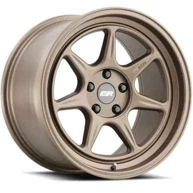 Save Now ESR Wheels CR7 18x10 /.5 5x112 BP (Custom Drill) +30 Matte Bronze