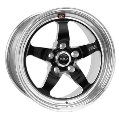 Budget Weld S71 17x10.5 / 5x4.5 BP / 7.2in. BS Black Wheel (High Pad) - Non-Beadlock - 71HB7105A72A
