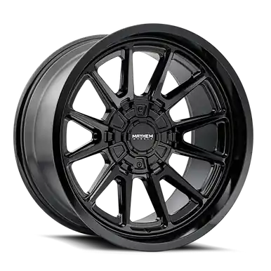 Mayhem 8116 Intrepid 20x9 / 8x165.1 BP / 0mm Offset / 125.2mm Hub Gloss Black Wheel - 8116-2981B Next Day Delivery