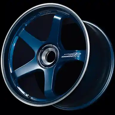 Advan GT for Porsche 20x9.0 / +49 Offset / CL-CL / Racing Titanium Blue & Ring - YAQ0I49IDP Same Day Shipping