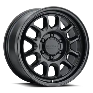 Raceline 958B Rogue 17x8.5in / 6X135 BP / 0mm Offset / 87.1mm Bore - Satin Black - 958B-78565-00 Genuine