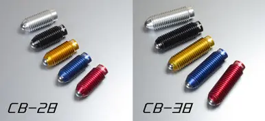 Worldwide Shipping Project Kics 12x1.50 38mm Compression Bolt Set - Silver (20 Pcs) - WCB381S