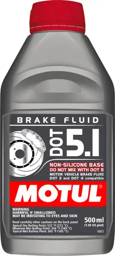 Motul 1/2L Brake Fluid DOT 5.1 - 100951 Direct From Manufacturer