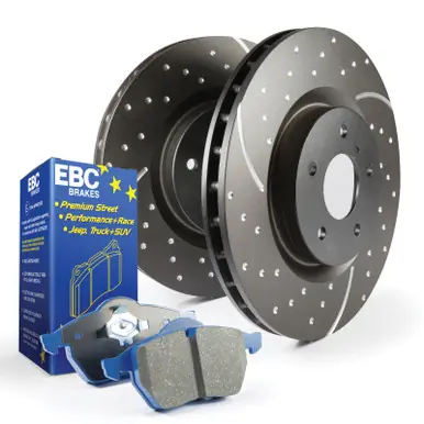 EBC S6 Kits Bluestuff Pads and GD Rotors - S6KF1274 Worldwide Shipping