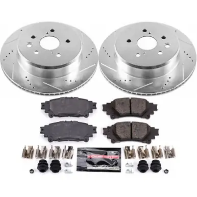 Reduced Price Power Stop 13-19 Lexus GS350 Rear Z23 Evolution Sport Brake Kit - K6514