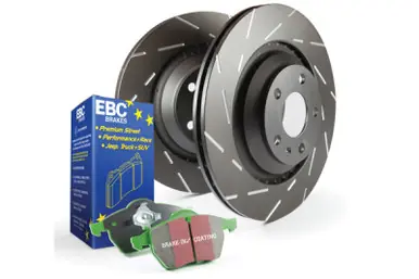 Cheap EBC S2 Kits Greenstuff Pads and USR Rotors - S2KR2441