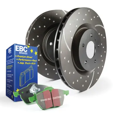 EBC S10 Kits Greenstuff Pads and GD Rotors - S10KR1155 Last Chance