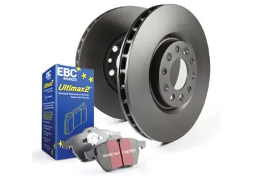 Certified EBC S1 Kits Ultimax Pads and RK rotors - S1KR1814