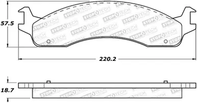 StopTech Street Brake Pads - 308.06550 One Day Deal