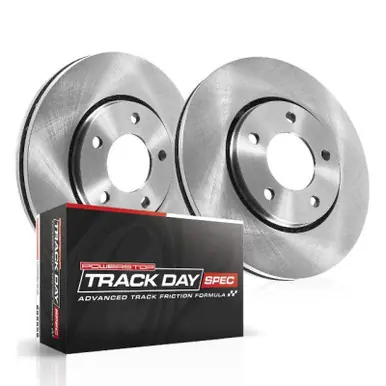 Free Shipping Power Stop 14-19 Ford Fiesta Front Track Day SPEC Brake Kit - TDSK6818