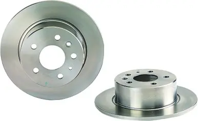 Genuine Brembo 00-12 Porsche Boxster/06-12 Cayman Rear Premium UV Coated OE Equivalent Rotor - 09.8890.21