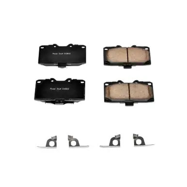 Instant Buy Power Stop 06-07 Subaru Impreza Front Z17 Evolution Ceramic Brake Pads w/Hardware - 17-1182