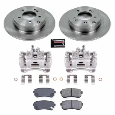 Power Stop 2015 Hyundai Tucson Rear Autospecialty Brake Kit w/Calipers - KCOE6936 Budget