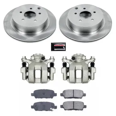 Power Stop 03-08 Infiniti FX35 Rear Autospecialty Brake Kit w/Calipers - KCOE2427B Hot Picks