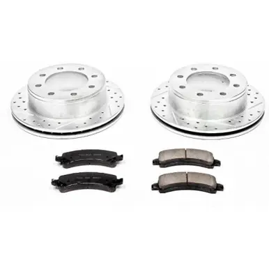 Express Delivery Power Stop 06-17 Chevrolet Express 2500 Rear Z23 Evolution Sport Brake Kit - K2043