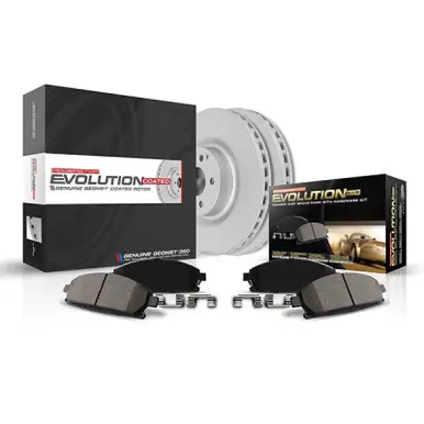 Power Stop 17-21 Tesla X Rear Z17 Coated Brake Kit - CRK8857 Mega Sale