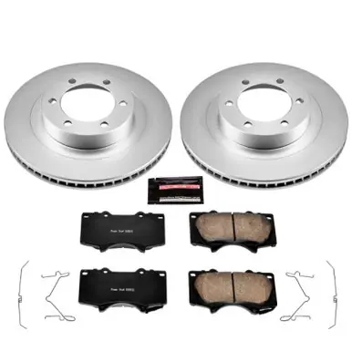 Flash Sale Power Stop 03-09 Lexus GX470 Front Z17 Evolution Geomet Coated Brake Kit - CRK2421