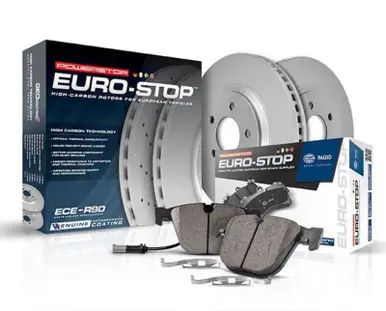 Power Stop 15-20 Audi A3 Rear Euro-Stop Brake Kit - ESK7093 Final Sale
