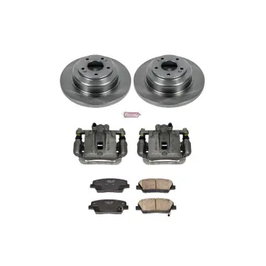 Power Stop 10-16 Hyundai Genesis Coupe Rear Autospecialty Brake Kit w/Calipers - KCOE6168 Wholesale