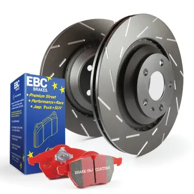 Shop Now EBC S4 Kits Redstuff Pads and USR Rotors - S4KR1476