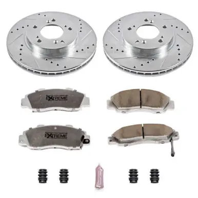Power Stop 97-01 Acura Integra Front Z26 Street Warrior Brake Kit - K704-26 Wholesale