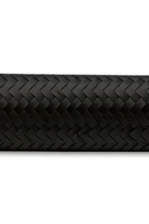 While Supplies Last Vibrant -12 AN Black Nylon Braided Flex Hose (20 foot roll)