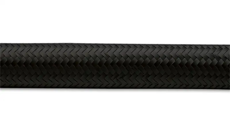 While Supplies Last Vibrant -12 AN Black Nylon Braided Flex Hose (20 foot roll)