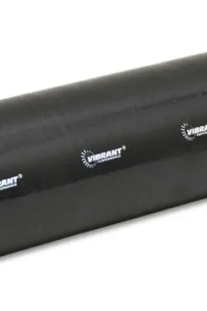 No Minimum Order Vibrant Silicone Straight Hose Coupler 2.375in ID x 12.00in Long - Gloss Black