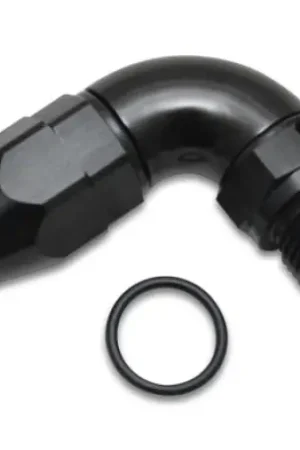 Vibrant -8AN Hose to -10ORB Aluminum 90 deg One Piece Fitting for PTFE Hose Free Delivery