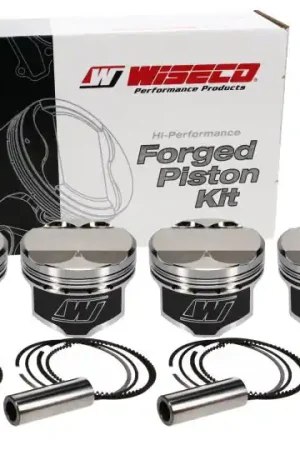Wiseco Ford Mazda Duratech 2vp Dished 12.4:1 CR Piston Shelf Kit Hot Deal