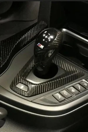Carbon Fiber Gear Surround Trims - BMW F80 M3, F82/F83 M4 (LHD) | Palenon Performance | Graveyard Performance Shop Now