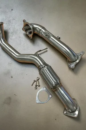 Money Back Guarantee Racing Downpipe For 2016-2021 Honda Civic 1.5L FK7, FC1, FC3 | Graveyard Performance