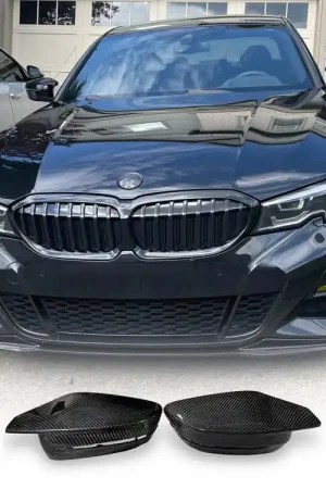 Limited Edition OEM Style Carbon Fiber Mirror Caps - BMW G20/ G22/ G23/ G30/ G14/ G15 | Palenon Performance | Graveyard Performance