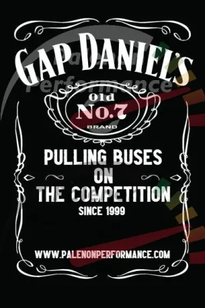 Budget Gap Daniel's Sticker - Palenon Performance | Graveyard Performance