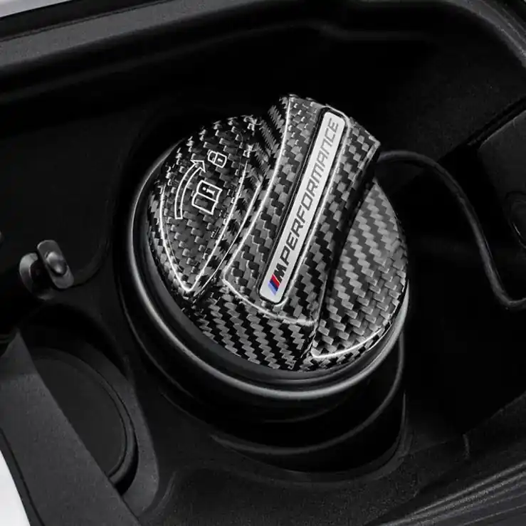 Grab Now BMW M Performance Carbon Fiber Gas Cap Cover | Graveyard Performance