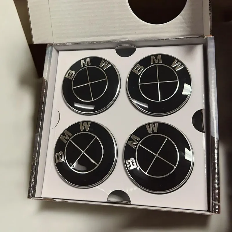 Genuine OEM BMW Floating Wheel Center Caps (Set of 4) - 5x120/ 5x112 | Graveyard Performance Discount