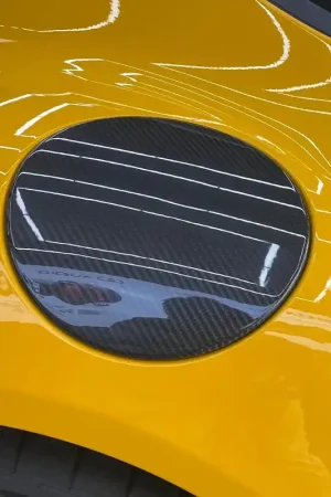 Budget Toyota Supra MKV A90/A91 Carbon Fiber Fuel Tank Cover | Palenon Performance | Graveyard Performance