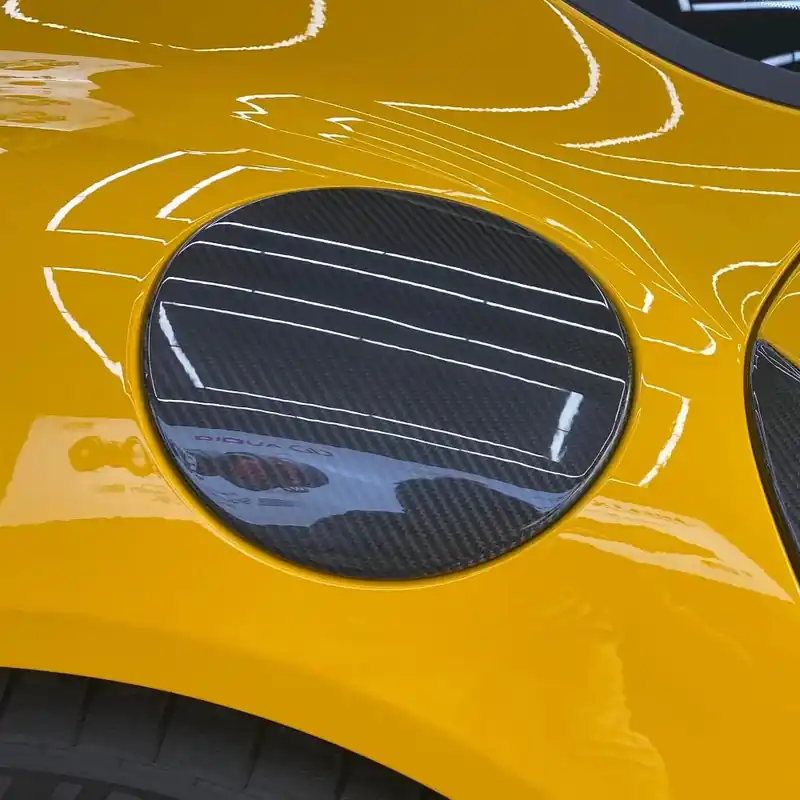 Budget Toyota Supra MKV A90/A91 Carbon Fiber Fuel Tank Cover | Palenon Performance | Graveyard Performance